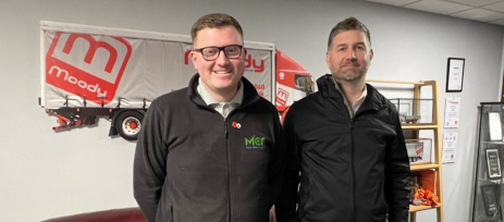 Moody Logistics staff join drive to support young men into work