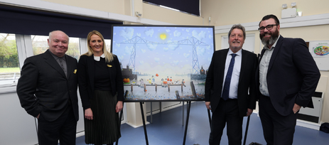 World-Renowned Artist Officially Opens Teesside Autistic School
