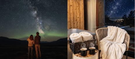 Luxury Dark Sky destination expands ‘noctourism' offering with new Self-Guided Star Bathing Experience