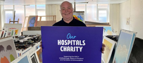 Tees-based Brand Agency and Renowned Artist Supports Local NHS Charity with Incredible Donations