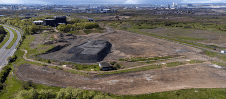 Milestone Hit As Land Preparation For 1,500 Space Teesworks Park And Ride Complete
