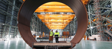 King sees huge progress on Teesworks site