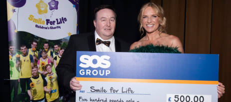 SMILES ALL ROUND FOR CHARITY SUPPORT!