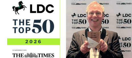 Durham CEO Named Amongst The UK's Top 50 Most Ambitious Business Leaders