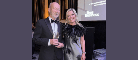 Experienced hydraulic engineer recognised with Lifetime Achievement Award for ‘bigging’ up Teesside
